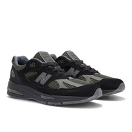 Stone Island x 991 Stone Island Co Brand Anti-Slip Low Top Running Shoes Unisex Black Olive Green
