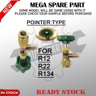 REFRIGERATER DESPENSING GAS VALVE FOR R12,R22,R134