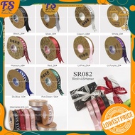 Ribbon Satin/Riben Gift Box/Riben Murah/Ribbon MISS YOU /Riben Cantik/Ribbon Bouquet/Riben Hantaran/