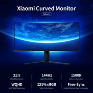 144hz monitor ✹Xiaomi 34 inch Curved Monitor Mi Ultrawide VA Gaming Display 144hz AMD Free Sync WQHD