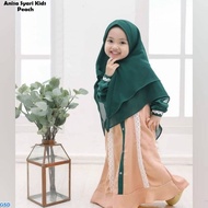 Anisa Syari Kids/Fashion Hijab Style Gamis Syari Kids/Gamis Anak Umur