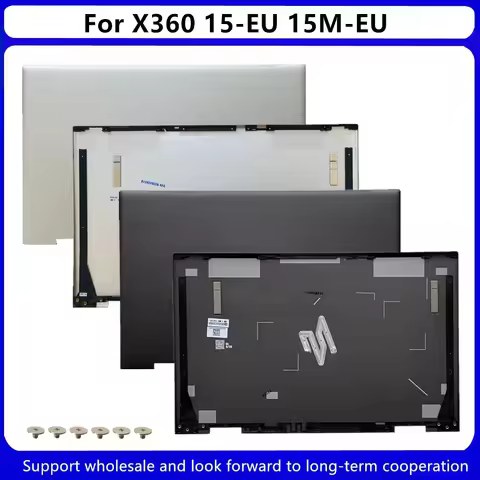 New For Kailxuling Envy X360 15M-EU 15-EU 15M-ES 15-ES LCD Back Cover A Shell Silver / Brown M45477-
