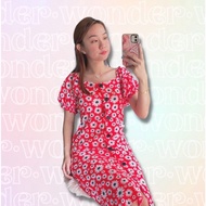 🌸 Dress Floral Vietnam Free Size 🌸