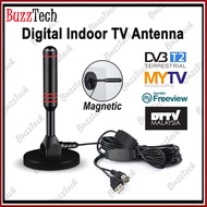 BuzzTech TV indoor UHF Antenna 8 Meter Antena MYTV DVBT2 Antenna HDTV Anolog TV Digital TV Antenna A