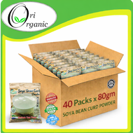 【HALAL】 40x Happy Grass Soya Bean Curd Powder Serbuk Tau Huay Lembut 80gm Exp 12/2028