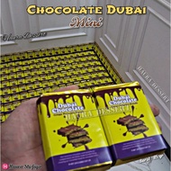 Dubai Chocolate Mini 85g Pistachio Kunafa Crunchy Chocolate Small Dubai Chocolate ViralCemilan