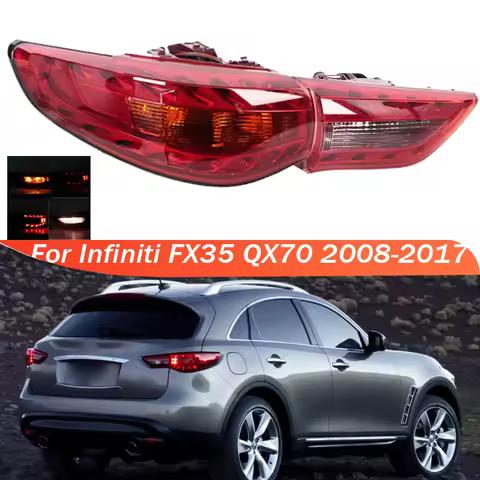 For Infiniti FX35 QX70 2008-2017 LED Tail Light Taillight Assembly Brake Reverse Light Tail Signal L