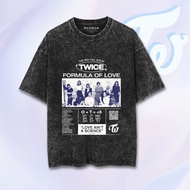 Twice Oversize Washed T-shirt | Stone Wash T-Shirt | Oversized T-shirt | Stone Wash Oversize | Washe