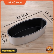 Khuôn oval chống dính [SIÊU RẺ] nướng bánh mì hoa cúc bông lan phô mai - D08