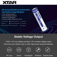 XTAR 1.5V Li-ion Battery AAA แพ็ค 4 ก้อน ใช้ทดแทนถ่านอัลคาไลน์