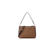 FION Monogram PVC皮革雙色斜揹袋 免運 斜背包 側背包 母親節