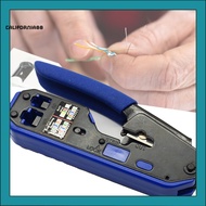 [CF] 1 Set RJ45 Cable Stripper High-strength Wear-Resistant 8P 6P Wire Stripping Pliers Crimping Tool Household Supply