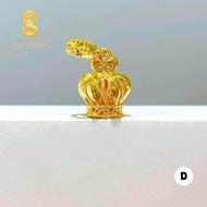 Sincere Store Emas 916 3L Loket Crown | Emas 916