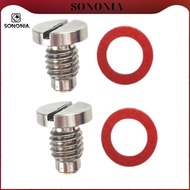 SONONIA 2x Gear Boat Accessories for Outboard Motors Sturdy Gear Oil Drain Plug Outboard