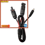 【BEST HOT】1m Solar Panel Connector to DC 5.5mmx2.5mm Adapter Extension Cable 16 AWG❀
