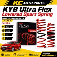 Honda City T9A / Jazz GK T5A KYB Ultra Flex Performance Lowered Sport Spring