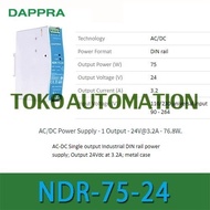 Fa99 NDR-75-24 76.8W 24V 3.2A Industrial DIN Rail Power Supply OF56