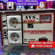 Stabilizer Smart Stavol Voltage 500VA SC-7608 System Logic Score Automatic Voltage Stabilizer