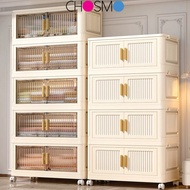 50CM-85CM Larger Multipurpose Double Sided Opening Storage Cabinet Foldable/Stackable Storage Box (M