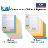 CBE Colour Index Divider / Index Separator