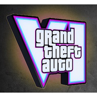 Grand Theft Auto 6 (GTA 6) USB LED lightbox