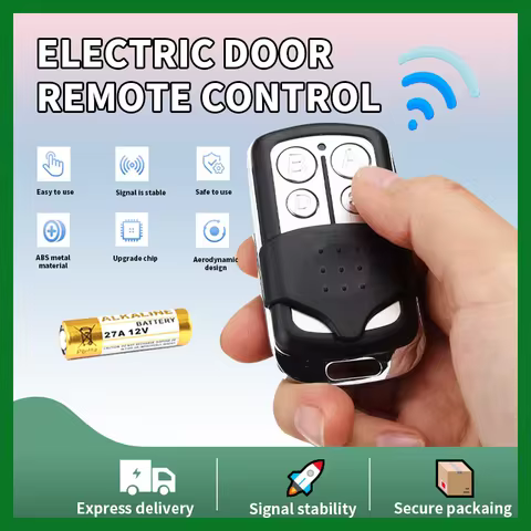 ABCD / Lock Unlock 4Button 433MHz Metal Push Button Remote Control Transmitter Universal 4 Buttons G
