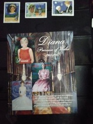 1997年 紀念戴安娜郵票及小型張