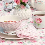 丹麥GreenGate Sasha peach 餐巾布 / 茶巾