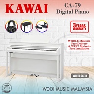 Kawai CA79 Digital Piano 88 Keys - White Satin