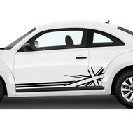 Car Sticker for Volkswagen VW Beetle Hatchback Cabriolet A5 Union Jack Styling Decor Decal Vinyl Fil