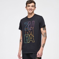 Zumba Block Tee (เสื้อยืดออกกำลังกายซุมบ้า)