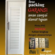 Pintu Kamar Mandi PVC Tebal Full Panel Minimalis Dan Modern .