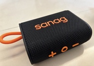 Sanag 藍牙喇叭 黑色 橙色繩