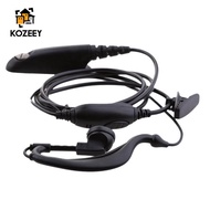 [KOZEEY] PTT Headset Earpiece Microphone For Motorola Radio Talkabout GP328 GP338 PTX760