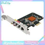 [HoME&life] LX725 Video Capture Card SD AV/S Support for PCI-E Interface Replaces C725b 310b Models 