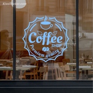 Sticker Cutting Quote Cafe QC-21 Coffee Shop - Premium Quality