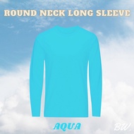 [Ready Stock] Plain 100% Cotton T-shirt Long Sleeve Men/Women Unisex Baju Kosong Tshirt Lengan Panja