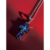 Don't worry |Broken Heart Cross Niche Dark Punk y2k Gothic Cross Millennium Hot Girl ABG Necklace