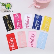 ZILUOLAN Etiquette belt Bachelor Birthday sash for girls  Party Decoration