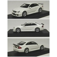 1/43 Jingshang Mercedes-Benz clk DTM amg coupe Pearl White Good Car Condition No Outer Paper Box Min