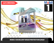 140521 Mobil 1 Excellent Wear Protection 5w50 Advanced Fully Synthetic Engine Oil 4L (BLUE)