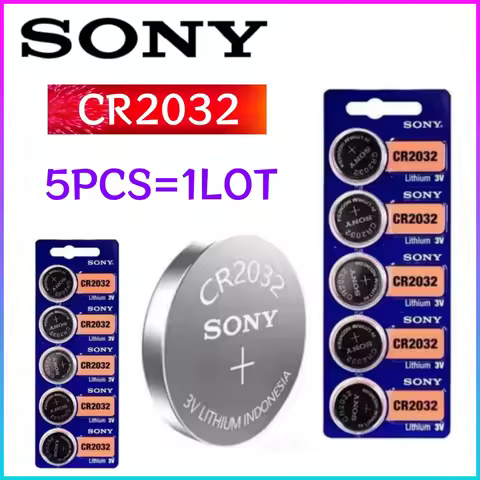 5pcs For SONY CR2025 CR2016 CR2032 Battery 3v Battery cr 2032 cr 2025 CR 2016 Batteria