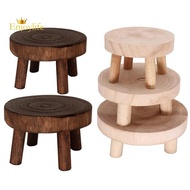 Mini Wooden Bench Stand, Plant Stand, Flower Pot Stand, Pot Stand, Support Indoor Natural