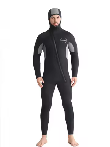SBART New 5/7MM Thickened Diving Suit Surfing Suit One Piece Diving Suit Cold and Warm Plucked Jelly