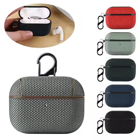 Protective Case For Apple AirPods Pro 1st 2nd Generation Nylon Fabric Shockproof Cover For Airpods 3