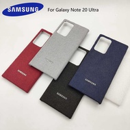 Note 20 Ultra Cover Samsung S21 Ultra Plus Note20 Case Fabric Leather Canvas Pattem Phone Cover Protective For Galaxy Note 20
