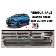 SIDE DOOR STEP RUNNING BOARD BLACK SERIES NEW VERSION 2020 FOR PERODUA ARUZ