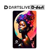 DARTSLIVE CARD - Painted Lady Dartslive Game Card