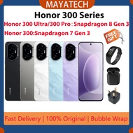 Honor 300 Ultra/Honor 300 Pro 6.78 inches Snapdragon 8 Gen 3/Honor 300 6.7 inches Snapdragon 7 Gen 3