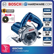 BOSCH GDC 140 PROFESSIONAL MARBLE SAW 1400W 15000Rpm 2.9KG (DIAMOND CUTTER) [GDC140]